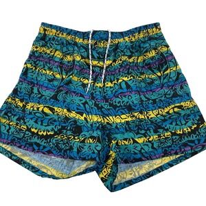 Kensington Collection Mens Vintage Swim Trunks size XL 40-42 colorful floral